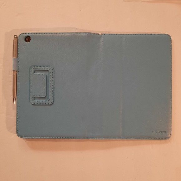 i-Blason iPad Mini 3/2 Retina Leather Case - Light Blue - Picture 8 of 8